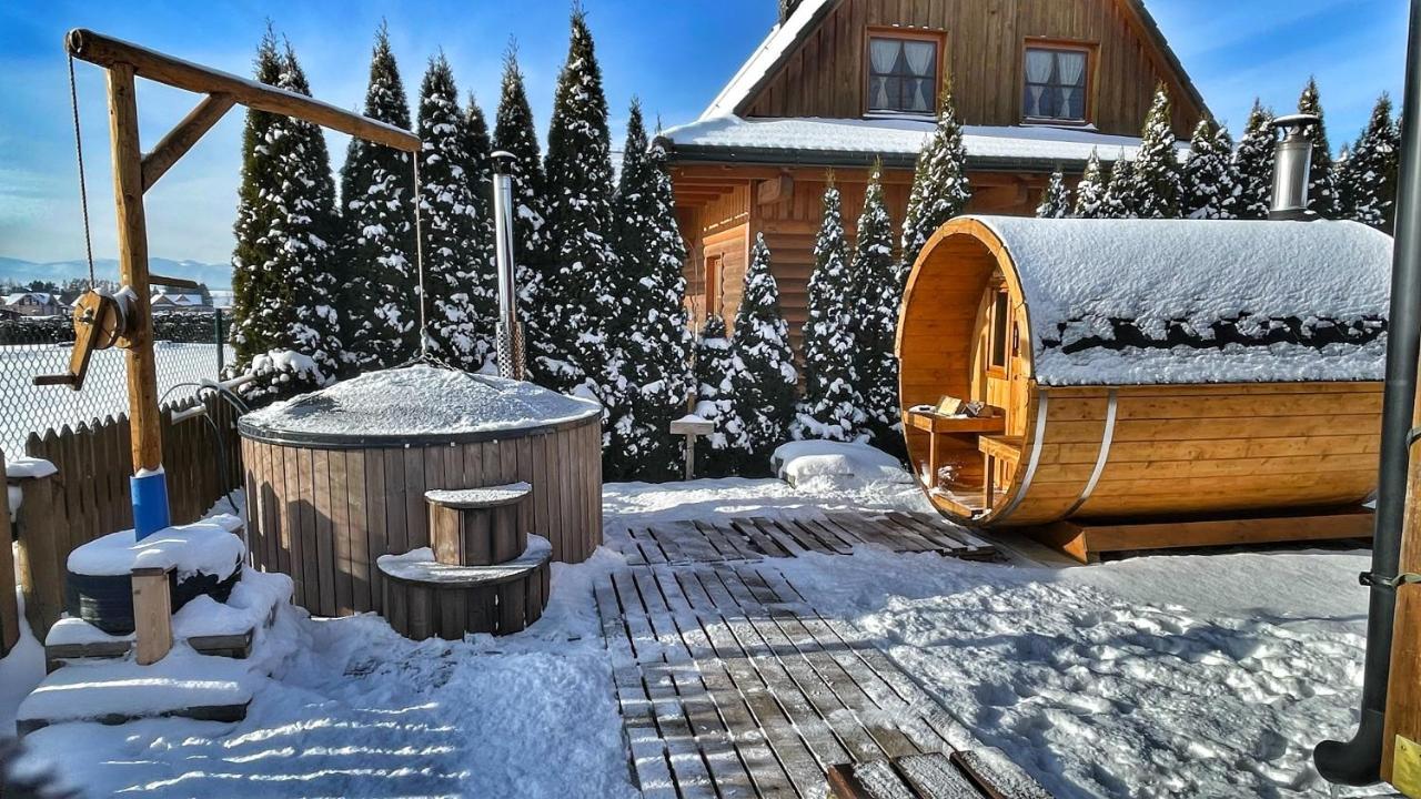 Villa Drevenicka Anicka - Liptovska Mara à Liptovský Trnovec Extérieur photo