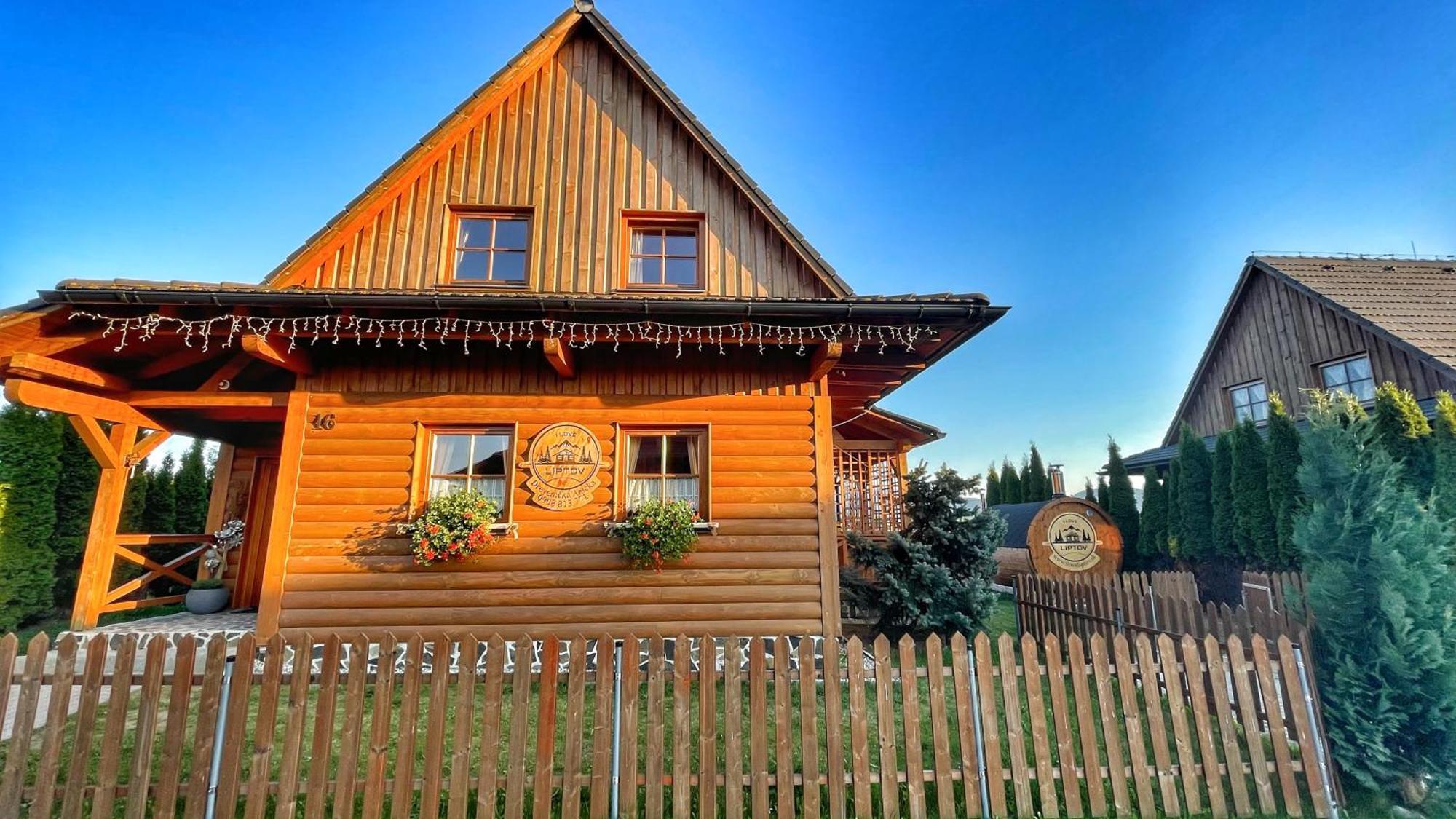 Villa Drevenicka Anicka - Liptovska Mara à Liptovský Trnovec Extérieur photo